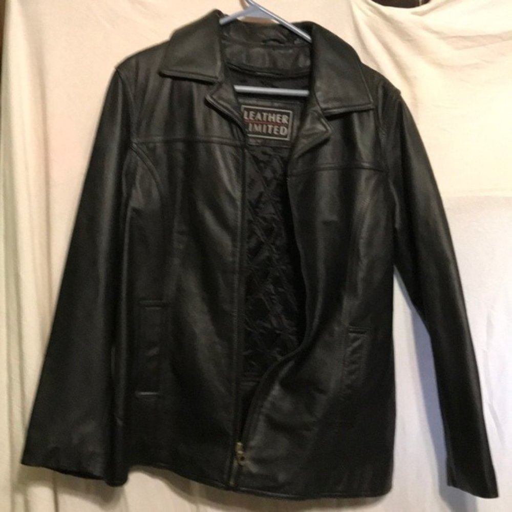 Leather Limited Thermal Lining Leather Jacket XL
